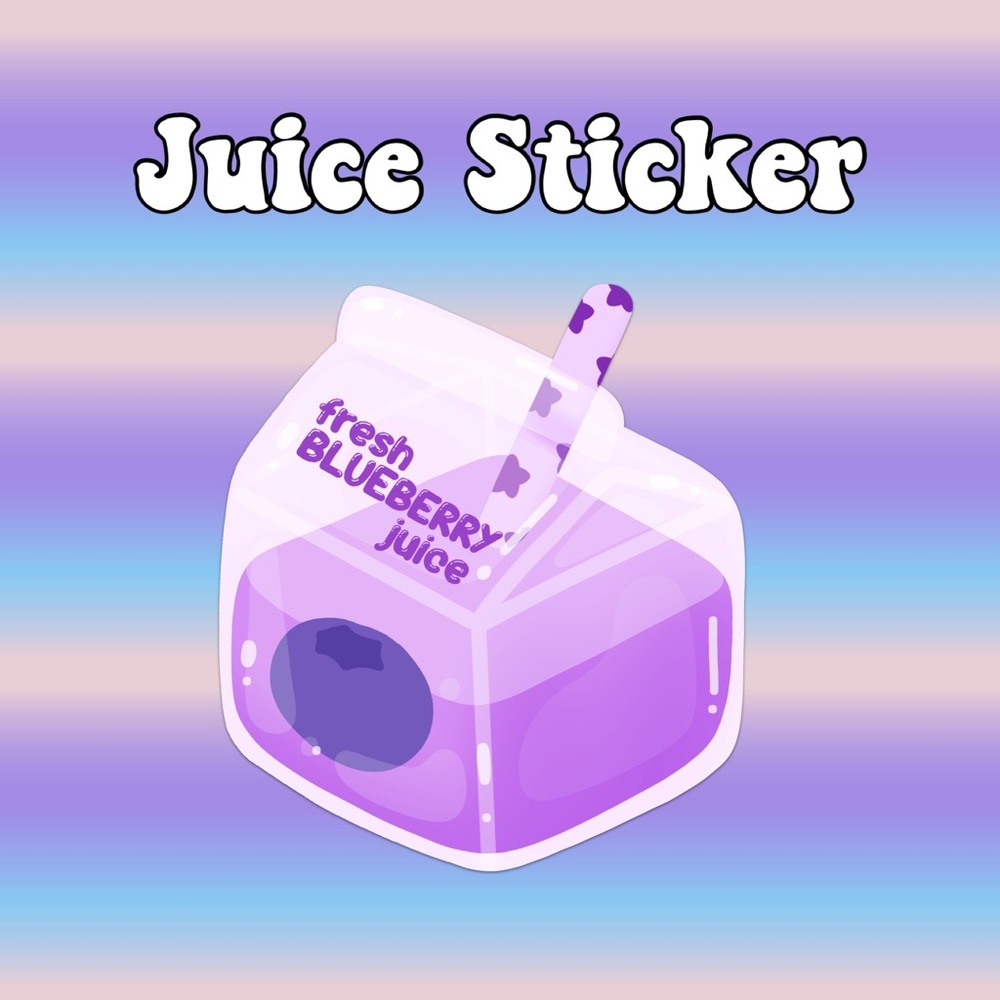 5/$5 Kawaii Sticker Juice Box